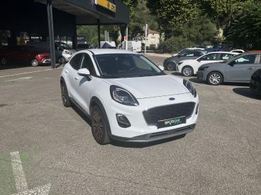 SPOTICAR Ford Puma 1.0 Flexifuel Hybrid 125 Titanium Busin. Occasion - Suv-4x4 Essence Blanc - Tournon-sur-rhone - 1203657435_3