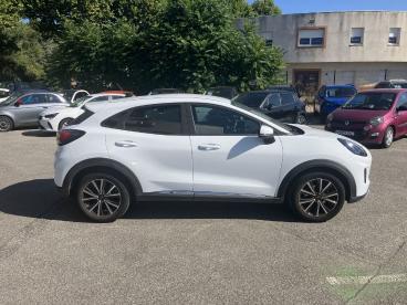 SPOTICAR Ford Puma 1.0 Flexifuel Hybrid 125 Titanium Busin. Occasion - Suv-4x4 Essence Blanc - Tournon-sur-rhone - 1203657435_4