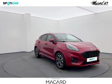 SPOTICAR Ford Puma 1.0 Flexifuel 125ch S&s Mhev St-line Occasion - Suv-4x4 Gpl Rouge Fantastic Métallisée Premium - Boe - 1203668308_3