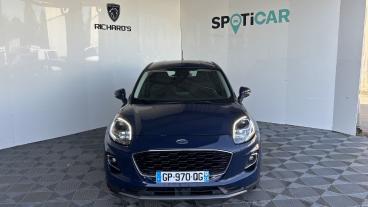 SPOTICAR Ford Puma 1.0 Flexifuel Hybrid 125 Mhev Titanium Occasion - Suv-4x4 Hybride Bleu - Treillieres - 1203706228_2