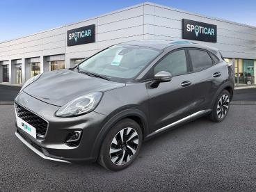 SPOTICAR Ford Puma 1.0 Flexifuel 125ch Mhev Bvm6 Occasion - Suv-4x4 Hybride Gris Fonce - Feignies - 1203721119_1