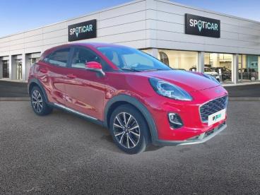 SPOTICAR Ford Puma 1.0 Ecoboost 125ch Mhev Titanium 6cv Occasion - Suv-4x4 Hybride Rouge Fantastic Métallisée Premium - Narbonne - 1203763314_3