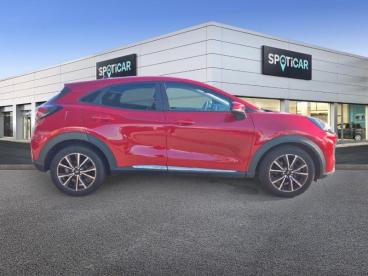 SPOTICAR Ford Puma 1.0 Ecoboost 125ch Mhev Titanium 6cv Occasion - Suv-4x4 Hybride Rouge Fantastic Métallisée Premium - Narbonne - 1203763314_4