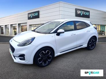 SPOTICAR Ford Puma 1.0 Ecoboost 125 Ch Mhev S&s Bvm6 St-line X Occasion - Suv-4x4 Essence Frozen White - Saint Apollinaire - 1203770578_1