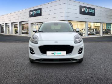 SPOTICAR Ford Puma 1.0 Ecoboost 125ch Mhev Titanium 6cv Occasion - Suv-4x4 Hybride Blanc Glacier - Reims - 1203807197_2