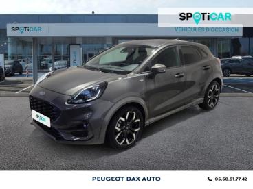 SPOTICAR Ford Puma 1.0 Ecoboost 125ch S&s Mhev St-line X Powershift Occasion - Suv-4x4 Hybride Fashion Gris Magnetic Métallisée - Mees - 1203817766_1