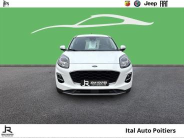 SPOTICAR Ford Puma 1.0 Ecoboost 125ch Mhev Titanium 6cv Occasion - Suv-4x4 Hybride Blanc Glacier - Poitiers - 1203822358_2