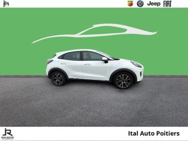 SPOTICAR Ford Puma 1.0 Ecoboost 125ch Mhev Titanium 6cv Occasion - Suv-4x4 Hybride Blanc Glacier - Poitiers - 1203822358_4