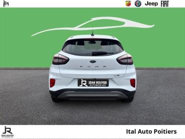 SPOTICAR Ford Puma 1.0 Ecoboost 125ch Mhev Titanium 6cv Occasion - Suv-4x4 Hybride Blanc Glacier - Poitiers - 1203822358_5