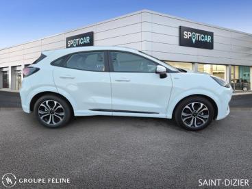 SPOTICAR Ford Puma 1.0 Ecoboost 125ch Mhev St-line 6cv Occasion - Suv-4x4 Hybride Blanc Glacier - Saint Dizier - 1203839456_4