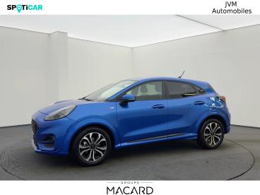 SPOTICAR Ford Puma 1.0 Flexifuel 125ch S&s Mhev St-line Occasion - Suv-4x4 Gpl Fashion Bleu Island Métallisée - Boe - 1203878676_2