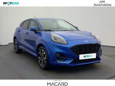 SPOTICAR Ford Puma 1.0 Flexifuel 125ch S&s Mhev St-line Occasion - Suv-4x4 Gpl Fashion Bleu Island Métallisée - Boe - 1203878676_4