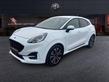 SPOTICAR Ford Puma 1.0 Flexifuel 125ch S&s Mhev St-line Occasion - Suv-4x4 Essence Blanc - Trelissac - 1203886877_1