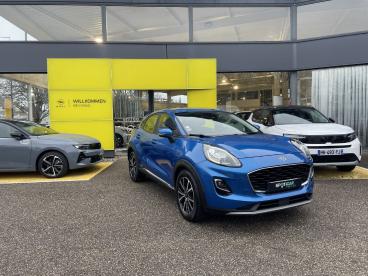 SPOTICAR Ford Puma 1.0 Ecoboost 125 Ch Mhev S&s Titanium Occasion - Suv-4x4 Essence Bleu - Saint-etienne - 1203894961_1