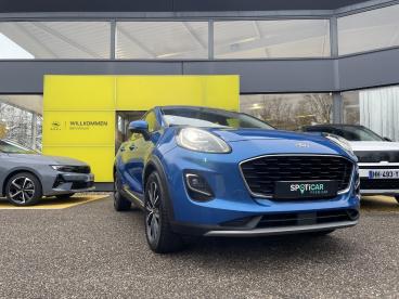 SPOTICAR Ford Puma 1.0 Ecoboost 125 Ch Mhev S&s Titanium Occasion - Suv-4x4 Essence Bleu - Saint-etienne - 1203894961_2