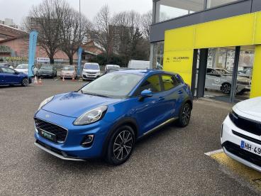 SPOTICAR Ford Puma 1.0 Ecoboost 125 Ch Mhev S&s Titanium Occasion - Suv-4x4 Essence Bleu - Saint-etienne - 1203894961_3