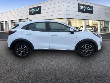 SPOTICAR Ford Puma 1.0 Ecoboost 125ch Mhev Titanium Business 6cv Occasion - Suv-4x4 Hybride Blanc Banquise - Libourne - 1203908964_4