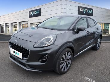 SPOTICAR Ford Puma 1.0 Flexifuel 125ch S&s Mhev Titanium X Occasion - Suv-4x4 Gpl Gris Solar Métallisée - Fontenay Sur Eure - 1203916800_1