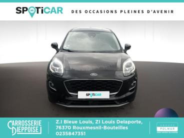 SPOTICAR Ford Puma 1.0 Ecoboost 125ch Mhev Titanium Occasion - Suv-4x4 Hybride Noir Agate Métallisée - Rouxmesnil-bouteilles - 1203916889_2