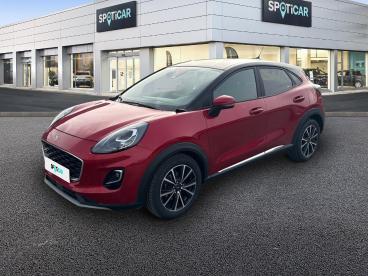 SPOTICAR Ford Puma 1.0 Ecoboost 125 Ch Mhev S&s Bvm6 Titanium Occasion - Suv-4x4 Essence Rouge - Dinan - 1203922719_1