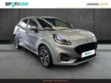 SPOTICAR Ford Puma 1.0 Flexifuel 125ch S&s Mhev St-line Occasion - Suv-4x4 Gpl Gris Solar Métallisée - Lievin - 1203924643_1