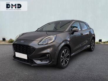SPOTICAR Ford Puma 1.0 Ecoboost 125ch S&s Mhev St-line Powershift Occasion - Suv-4x4 Hybride Fashion Gris Magnetic Métallisée - Morlaix Cedex - 1203932089_1