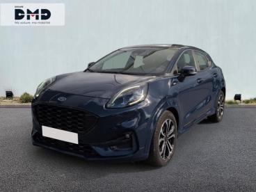 SPOTICAR Ford Puma 1.0 Ecoboost 155ch Mhev St-line 8cv Occasion - Suv-4x4 Hybride Bleu Abysse - Morlaix Cedex - 1203946133_1