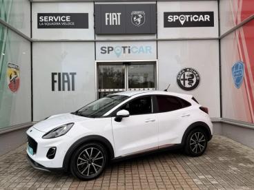 SPOTICAR Ford Puma 1.0 Flexifuel 125ch S&s Mhev Titanium Occasion - Suv-4x4 Gpl Blanc Glacier - Montpellier Cedex 3 - 1203962094_1
