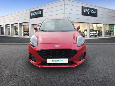 SPOTICAR Ford Puma 1.0 Ecoboost Hybrid 125ch St-line S&s Occasion - Suv-4x4 Hybride Rouge Fantastic Métallisée Premium - Dunkerque - 1203972700_2