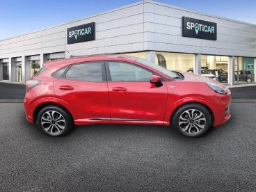 SPOTICAR Ford Puma 1.0 Ecoboost Hybrid 125ch St-line S&s Occasion - Suv-4x4 Hybride Rouge Fantastic Métallisée Premium - Dunkerque - 1203972700_4