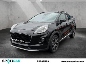 SPOTICAR Ford Puma 1.0 Flexifuel 125ch S&s Mhev Titanium Occasion - Suv-4x4 Gpl Noir Agate Métallisée - La Teste De Buch - 1203974626_1