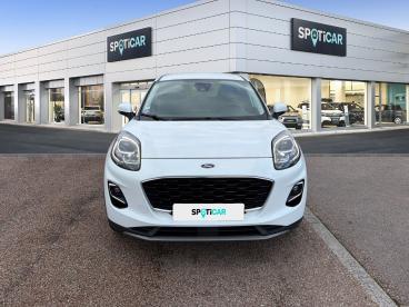 SPOTICAR Ford Puma 1.0 Ecoboost 125ch Mhev Titanium 6cv Occasion - Suv-4x4 Hybride Blanc Glacier - Barberey-saint-sulpice - 1204003755_2
