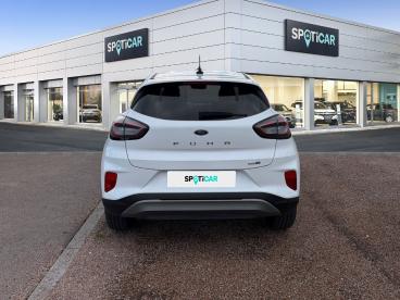 SPOTICAR Ford Puma 1.0 Ecoboost 125ch Mhev Titanium 6cv Occasion - Suv-4x4 Hybride Blanc Glacier - Barberey-saint-sulpice - 1204003755_5
