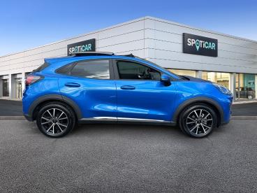 SPOTICAR Ford Puma 1.0 Ecoboost 125 Ch Mhev S&s Powershift Titanium Occasion - Suv-4x4 Hybride Bleu Fonce - Villefranche sur saone - 1204010620_4