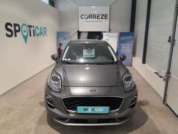SPOTICAR Ford Puma 1.0 Ecoboost Hybrid 125 Mhev Titanium X Occasion - Suv-4x4 Hybride Gris Foncé - Ussel - 1204014089_2