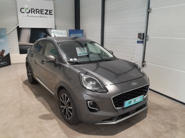 SPOTICAR Ford Puma 1.0 Ecoboost Hybrid 125 Mhev Titanium X Occasion - Suv-4x4 Hybride Gris Foncé - Ussel - 1204014089_3