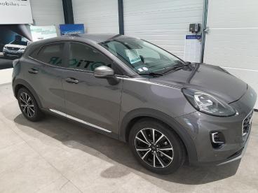 SPOTICAR Ford Puma 1.0 Ecoboost Hybrid 125 Mhev Titanium X Occasion - Suv-4x4 Hybride Gris Foncé - Ussel - 1204014089_4
