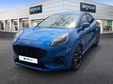 SPOTICAR Ford Puma 1.0 Ecoboost 125ch Mhev St-line X 6cv Occasion - Suv-4x4 Hybride Bleu Abysse - Reims - 1204057615_1