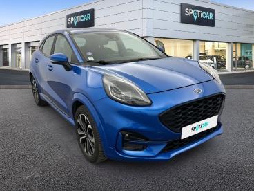 SPOTICAR Ford Puma 1.0 Ecoboost 125 Ch S&s Dct7 St-line Occasion - Suv-4x4 Essence Bleu - Aulnay - 1204069463_3