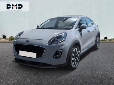 SPOTICAR Ford Puma 1.0 Flexifuel 125ch S&s Mhev Titanium Occasion - Suv-4x4 Gpl Gris Matter Métallisée Premium - Morlaix Cedex - 1204086232_1