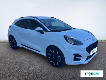 SPOTICAR Ford Puma 1.0 Ecoboost 125ch Mhev St-line X Occasion - Suv-4x4 Hybride Premium Blanc Metropolis - Perpignan - 1204105746_3
