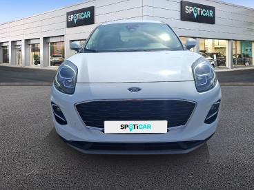 SPOTICAR Ford Puma 1.0 Ecoboost 125ch Mhev Titanium Business 6cv Occasion - Suv-4x4 Hybride Blanc Glacier - Reims - 1204105930_2