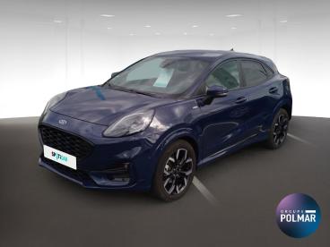 SPOTICAR Ford Puma 1.0 Ecoboost 125ch S&s Mhev St-line Powershift Occasion - Suv-4x4 Hybride Bleu - Rouxmesnil-bouteilles - 1204139778_1