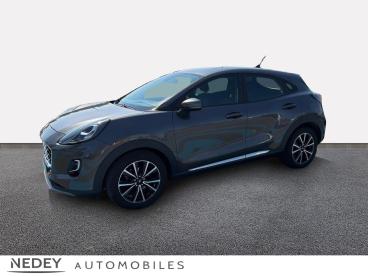 SPOTICAR Ford Puma 1.0 Ecoboost 125ch Mhev Titanium 6cv Occasion - Suv-4x4 Hybride Fashion Gris Magnetic Métallisée - Voujeaucourt - 1204155936_1