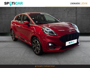 SPOTICAR Ford Puma 1.0 Ecoboost 155ch Mhev St-line 8cv Occasion - Suv-4x4 Hybride Rouge - Lievin - 1204156048_1