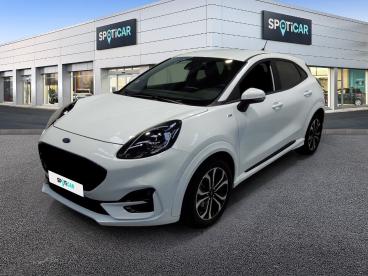 SPOTICAR Ford Puma 1.0 Ecoboost 125 Ch Mhev S&s Powershift St-line Occasion - Suv-4x4 Essence Frozen White - Reze - 1204169701_1