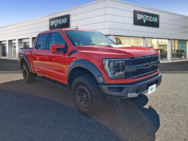 SPOTICAR Ford Ranger F150 Supercrew 3.5 Ecoboost V6 456ch Stop&start Do Occasion - Utilitaire Essence Orange Raptor - Reims - 1203648147_3