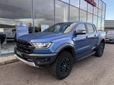 SPOTICAR Ford Ranger 2.0 Ecoblue 213 Auto D. Cabine Raptor Occasion - Utilitaire Diesel Bleu - Cremieu - 1203719452_1