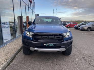 SPOTICAR Ford Ranger 2.0 Ecoblue 213 Auto D. Cabine Raptor Occasion - Utilitaire Diesel Bleu - Cremieu - 1203719452_2