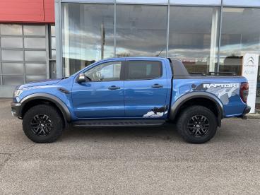 SPOTICAR Ford Ranger 2.0 Ecoblue 213 Auto D. Cabine Raptor Occasion - Utilitaire Diesel Bleu - Cremieu - 1203719452_3